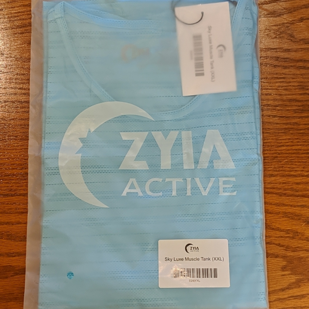 ZYIA Sky Luxe Muscle Tank